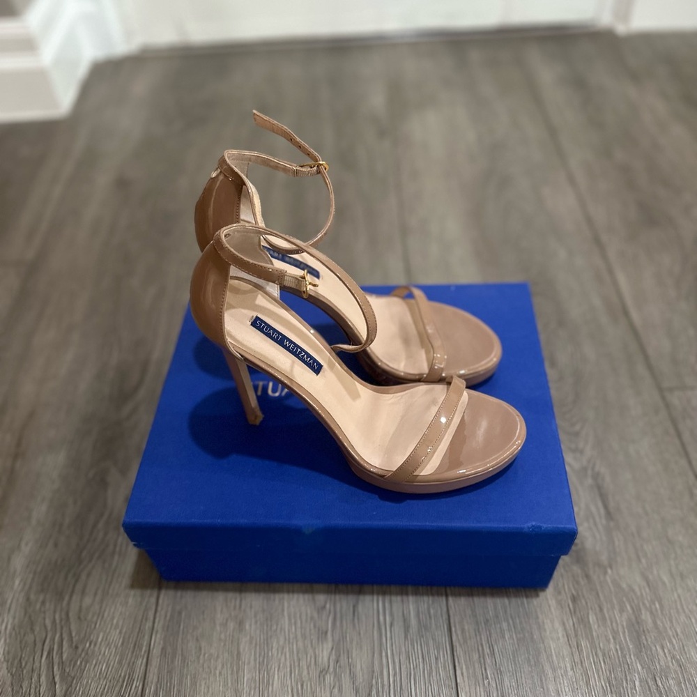 Stuart Weitzman Disco Patent Heels